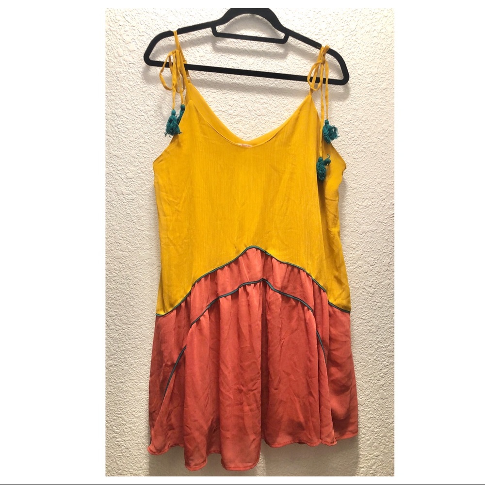 mossimo color blocked sundress